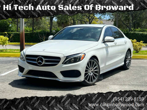 2015 Mercedes-Benz C-Class for sale at Hi Tech Auto Sales Of Broward in Hollywood FL