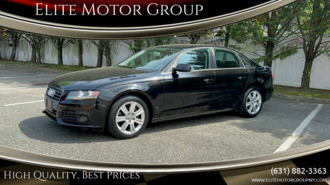 2010 Audi A4 for sale at Elite Motor Group in Lindenhurst NY