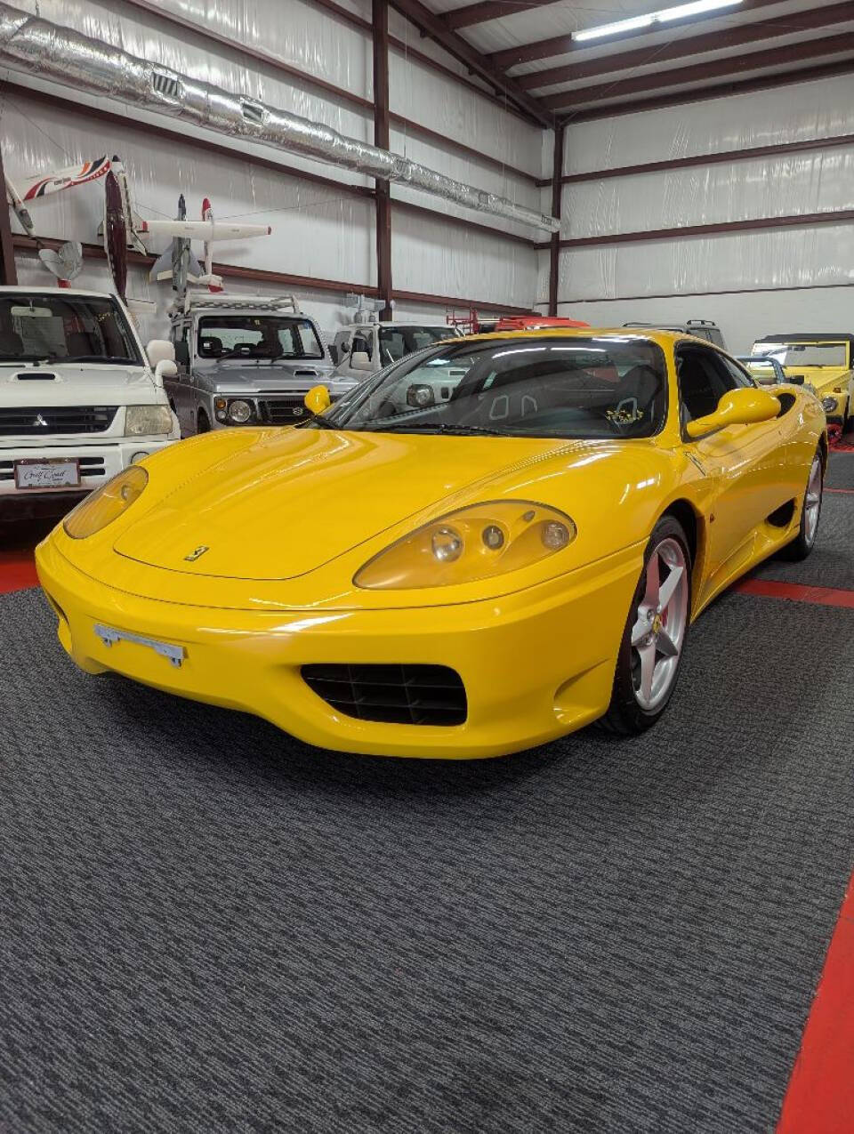 Yellow 2000 Ferrari 360 Modena Base 2