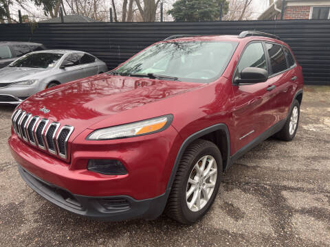 2016 Jeep Cherokee for sale at Legacy Motors 3 in Detroit MI