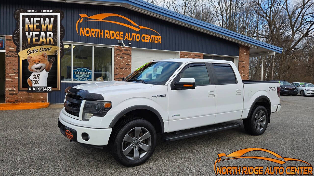 2014 Ford F-150 for sale at North Ridge Auto Center LLC in Madison, OH