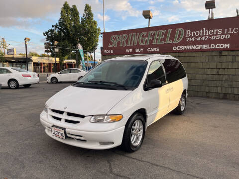 1998 Dodge Caravan for sale at SPRINGFIELD BROTHERS LLC in Fullerton CA