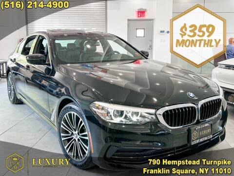 2019 BMW 5 Series for sale at LUXURY MOTOR CLUB in Franklin Square NY