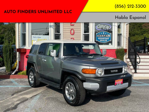 2012 Toyota FJ Cruiser for sale at Auto Finders Unlimited LLC in Vineland NJ