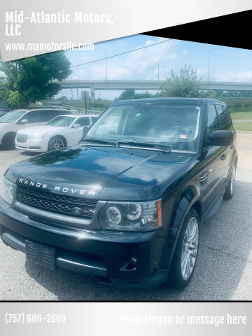 2010 Land Rover Range Rover Sport for sale at Mid-Atlantic Motors, LLC in Portsmouth VA