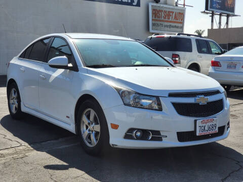 2014 Chevrolet Cruze for sale at Easy Go Auto in Upland CA