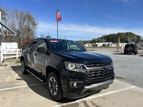 2021 Chevrolet Colorado for sale at Allstar Automart in Benson NC