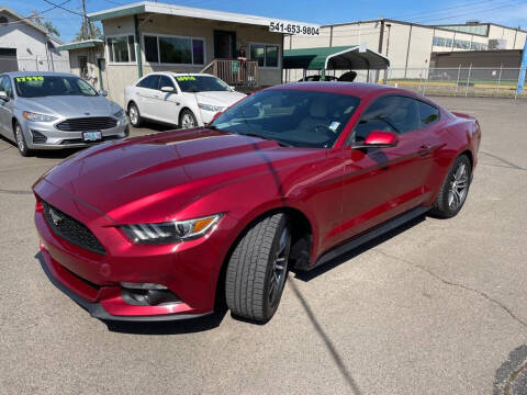 2016 Ford Mustang for sale at Wilson's Used Cars Inc in Eugene OR