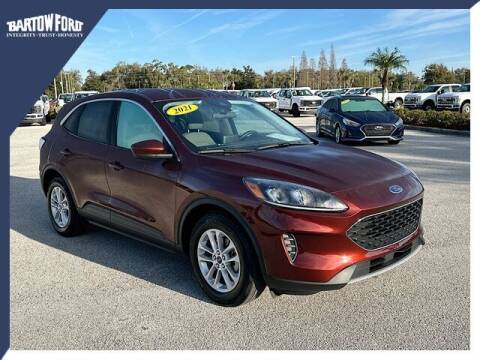 2021 Ford Escape for sale at BARTOW FORD CO. in Bartow FL
