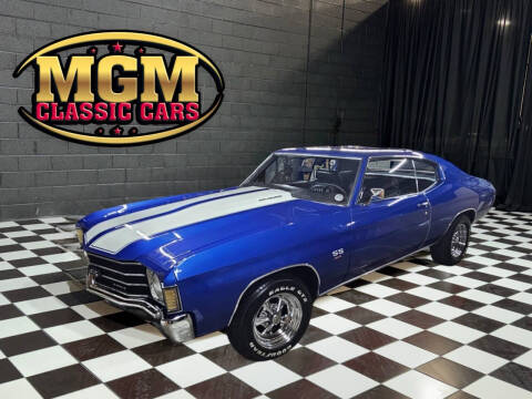 1972 Chevrolet Chevelle for sale at MGM CLASSIC CARS in Addison IL