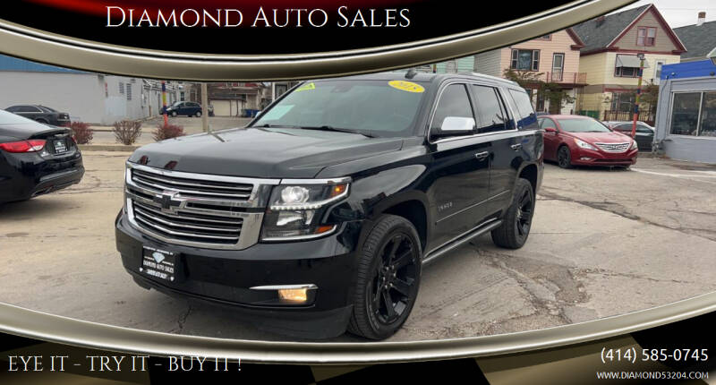 2015 Chevrolet Tahoe for sale at DIAMOND AUTO SALES LLC in Milwaukee WI