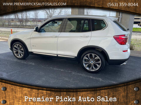 2015 BMW X3 for sale at Premier Picks Auto Sales in Bettendorf IA