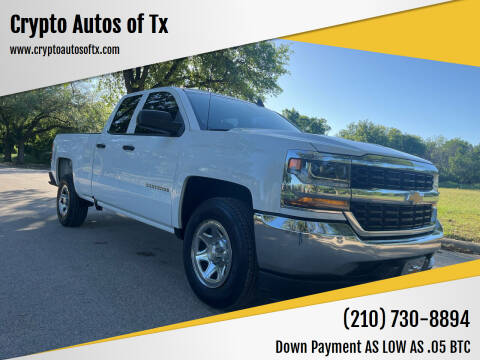 2018 Chevrolet Silverado 1500 for sale at Crypto Autos Of Tx in San Antonio TX