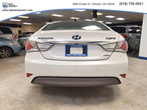 2013 Hyundai Sonata Hybrid Limited