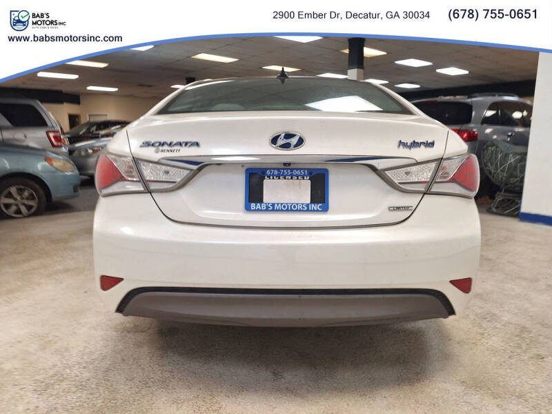 2013 Hyundai Sonata Hybrid Limited