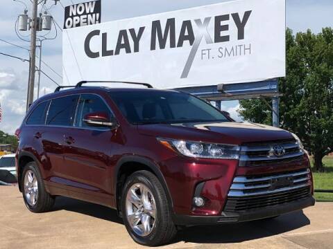 2018 Toyota Highlander for sale at Clay Maxey Fort Smith in Fort Smith AR