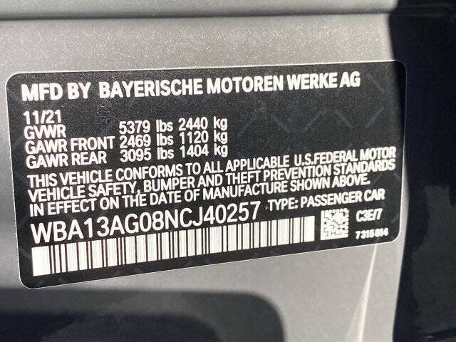 2022 BMW 5 Series 530e