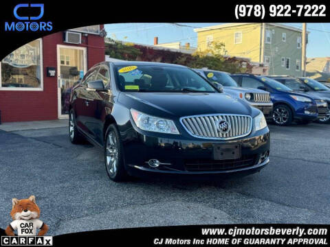 2010 Buick LaCrosse for sale at CJ Motors Inc. in Beverly MA