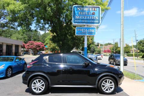 2015 Nissan JUKE for sale at NORTH HILLS MOTORS in Raleigh NC