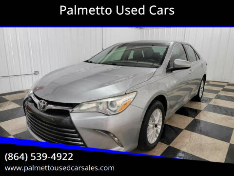 2017 Toyota Camry for sale at Palmetto Used Cars in Piedmont SC