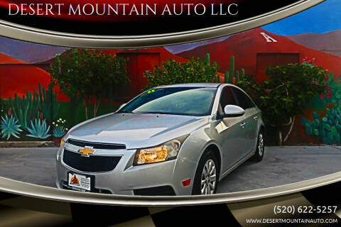 2011 Chevrolet Cruze for sale at DESERT MOUNTAIN AUTO LLC in Tucson AZ