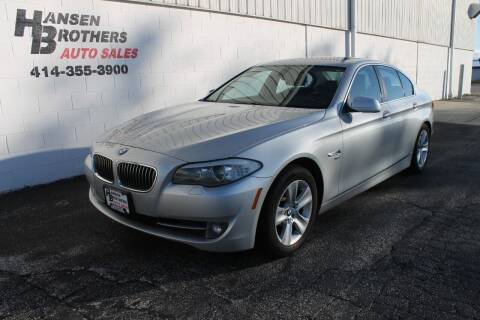 2012 BMW 5 Series for sale at HANSEN BROTHERS AUTO SALES in Milwaukee WI