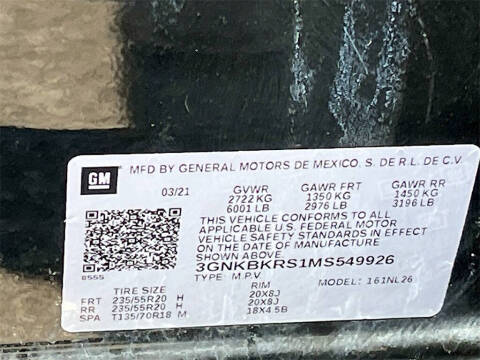 2021 Chevrolet Blazer RS