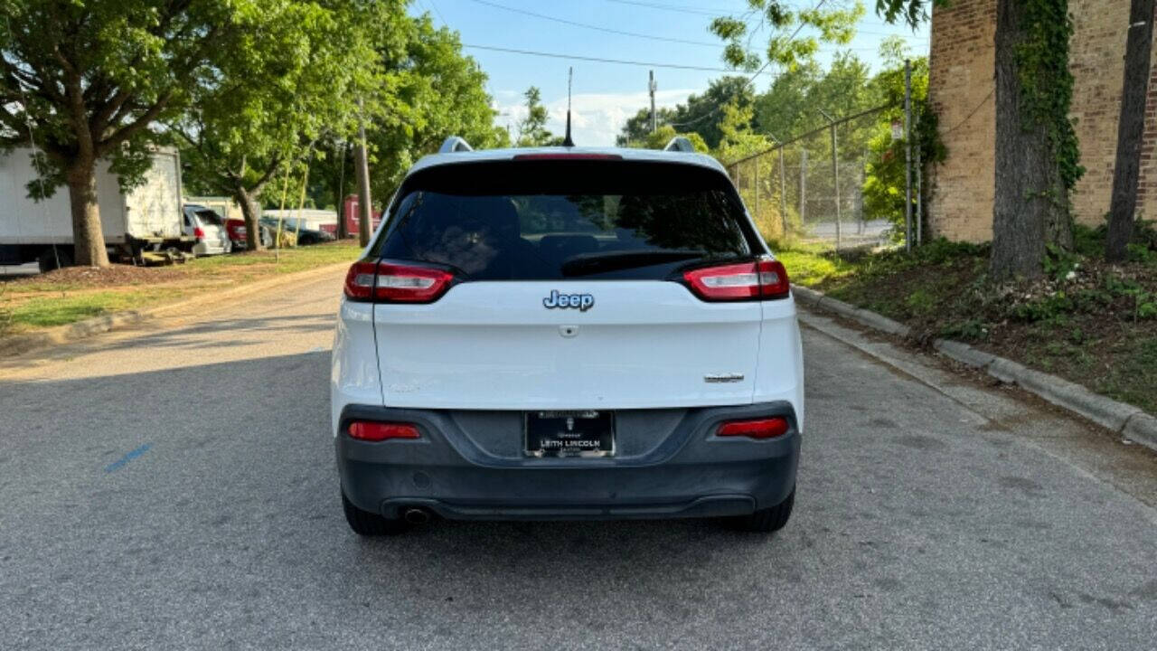 2016 Jeep Cherokee for sale at East Auto Sales LLC in Raleigh, NC