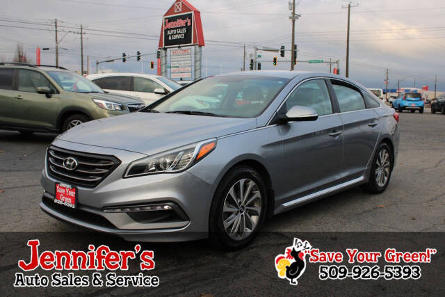 2017 Hyundai SONATA for sale at Jennifer's Auto Sales & Service in Spokane Valley, WA