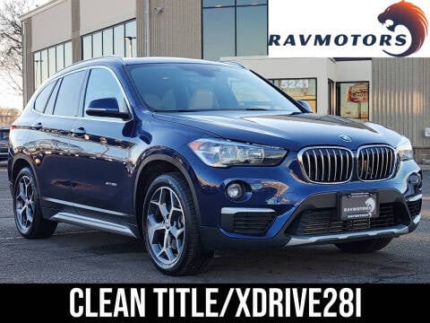 2018 BMW X1 for sale at RAVMOTORS - CRYSTAL in Crystal MN