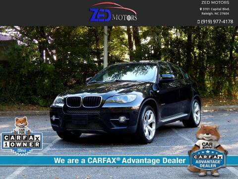 2011 BMW X6 for sale at Zed Motors in Raleigh NC