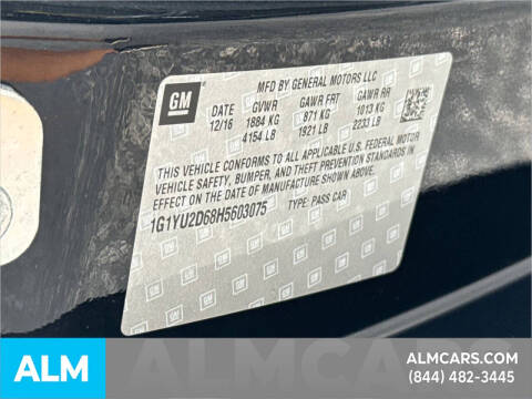 2017 Chevrolet Corvette Z06