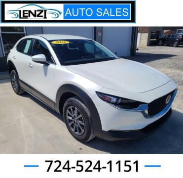 2021 Mazda CX-30 for sale at LENZI AUTO SALES LLC in Sarver PA