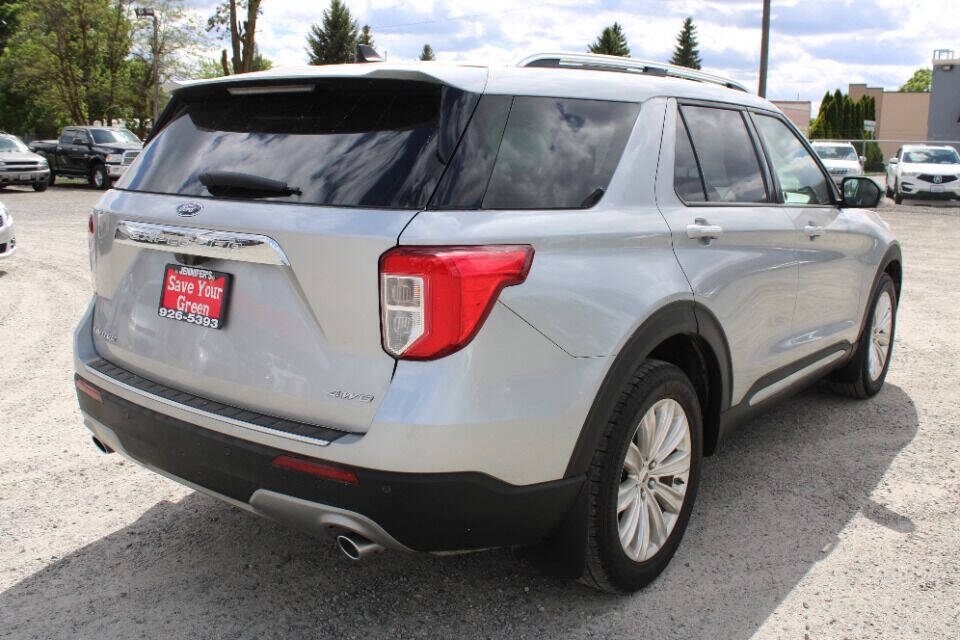 2021 Ford Explorer for sale at Jennifer's Auto Sales & Service in Spokane Valley, WA