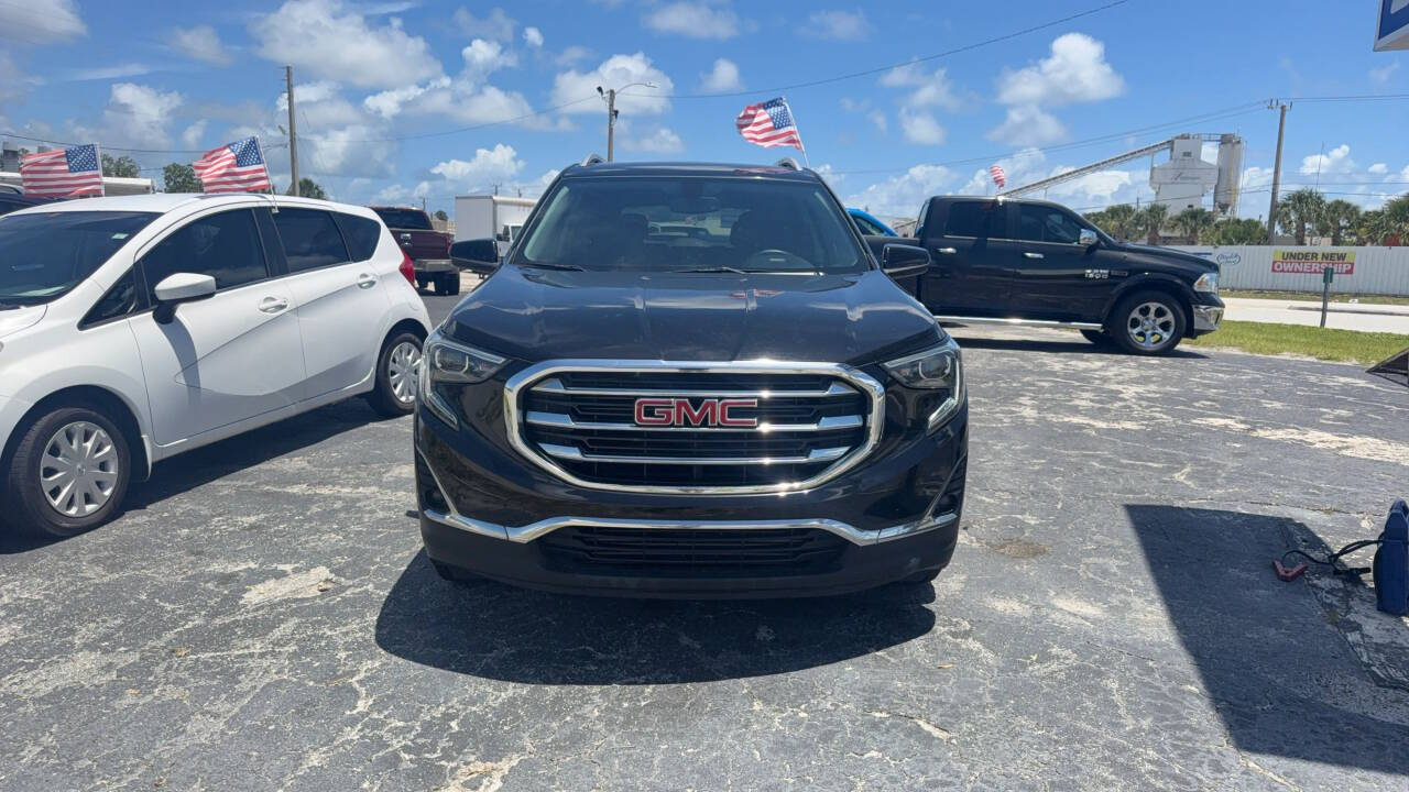 Black 2019 GMC Terrain SLT SLT 4dr SUV 2