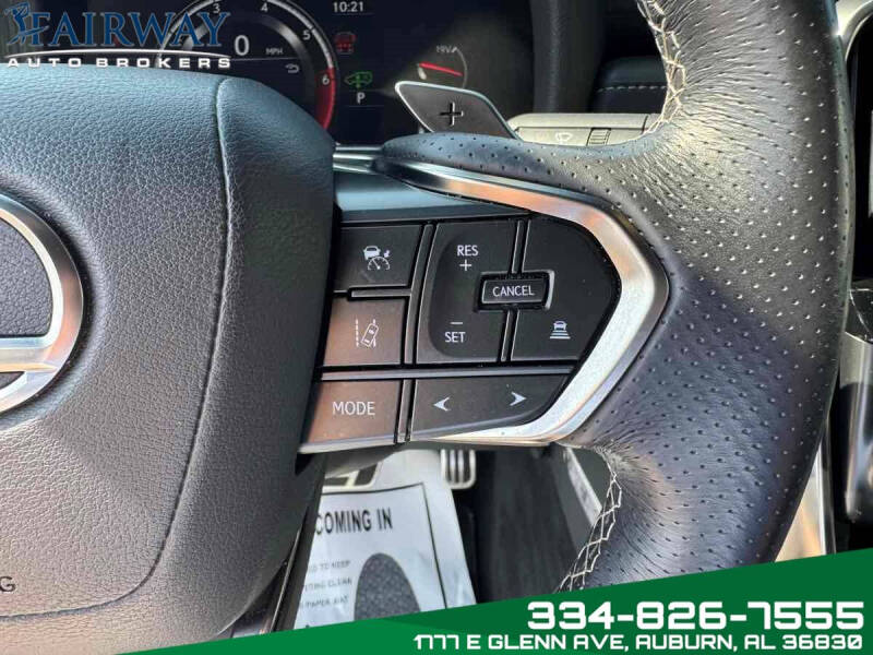 2023 Lexus LX 600 F SPORT Handling