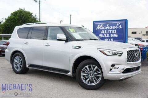 2020 Infiniti QX80 for sale at Michael's Auto Sales Corp in Hollywood FL