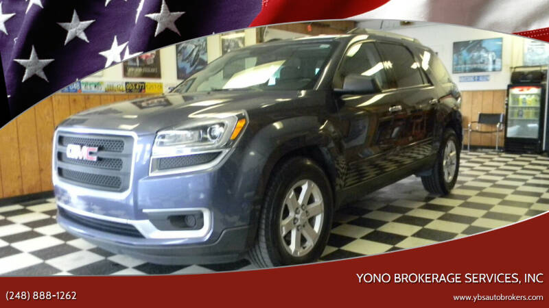 2014 GMC Acadia SLE-2