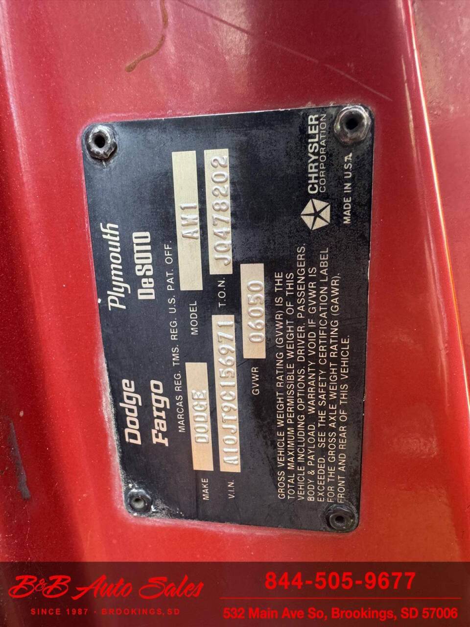 1979 Dodge Ramcharger 38
