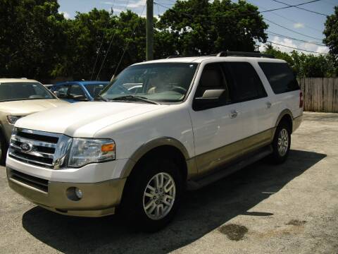 2014 Ford Expedition EL for sale at SUPERAUTO AUTO SALES INC in Hialeah FL
