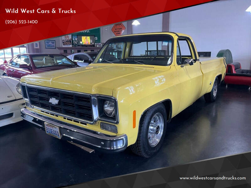 1974 Chevrolet C/K 20 Series for sale at Wild West Cars & Trucks in Seattle WA