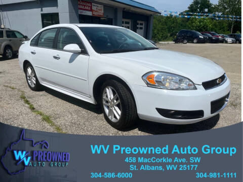 2016 Chevrolet Impala Limited for sale at WV PREOWNED AUTO GROUP in Saint Albans WV