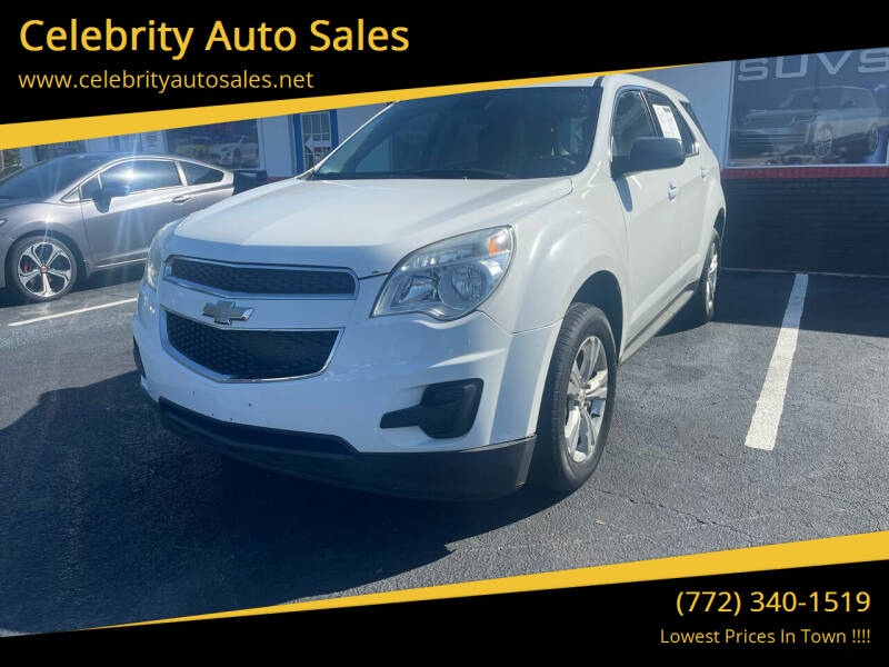 2012 Chevrolet Equinox for sale at Celebrity Auto Sales in Fort Pierce FL