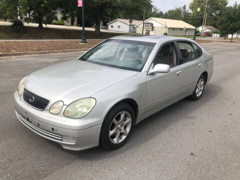 2004 Lexus GS 300 for sale at paniagua auto sales 3 in Dalton GA