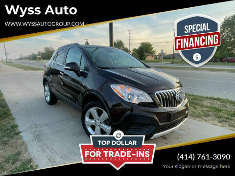 2015 Buick Encore for sale at Wyss Auto in Oak Creek WI