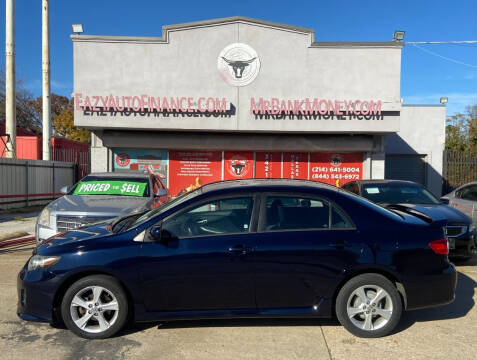 2013 Toyota Corolla for sale at Eazy Auto Finance in Dallas TX