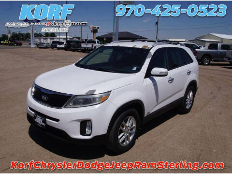 2014 Kia Sorento for sale at Tony Peckham @ Korf Motors in Sterling CO