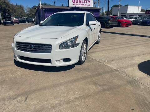 2009 Nissan Maxima for sale at Quality Auto Sales LLC in Garland TX