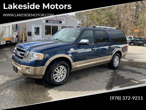 2013 Ford Expedition EL for sale at Lakeside Motors in Haverhill MA