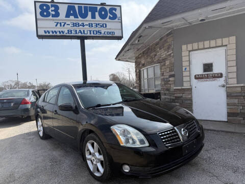 2006 Nissan Maxima for sale at 83 Autos LLC in York PA